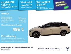 Gletscherweiß metallic Gebraucht 2025 VW ID.7 Pro Limousine | 48.492 €