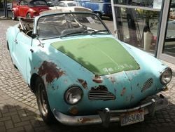 Türkis Gebraucht 1960 VW Karmann Ghia Karmann Coupé | 10.500 €