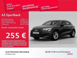 Schwarz Gebraucht 2024 Audi A3 Sportback Sport Kleinwagen | 36.980 € (Fairer Preis)