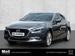 Machine gray (metallic) Gebraucht 2018 Mazda 3 Sports-Line Kleinwagen | 15.190 € (Fairer Preis)