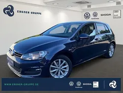 Blau Gebraucht 2015 VW Golf VII LOUNGE Limousine | 13.899 € (Etwas zu teuer)