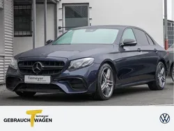 Blau Gebraucht 2019 Mercedes E350 AMG line Limousine | 37.860 € (Fairer Preis)