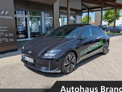 Biophillic blue pearl / mic (blau) Gebraucht 2023 Hyundai Ioniq 6 Dynamiq Limousine | 39.990 € (Fairer Preis)