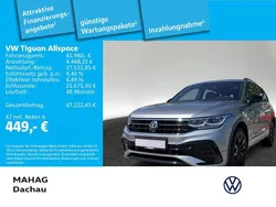 Silber Gebraucht 2022 VW Tiguan Allspace R-line SUV | 41.980 € (Teuer)