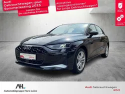 Schwarz Gebraucht 2024 Audi A3 Sportback Advanced Plus Limousine | 35.350 € (Fairer Preis)