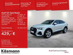 Tausilber metallic Gebraucht 2024 Audi Q3 Sportback Basis SUV | 37.960 € (Guter Preis)