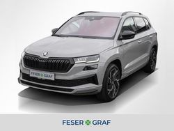 Stahlgrau Gebraucht 2022 Skoda Karoq SportLine SUV | 24.440 € (Fairer Preis)