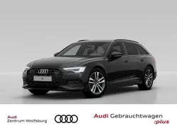 Mythosschwarz metallic Gebraucht 2024 Audi A6 Advanced Kombi | 45.980 €