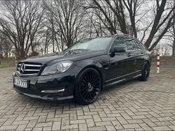 Schwarz Gebraucht 2014 Mercedes C220 AMG line Limousine | 10.900 € (Superpreis)