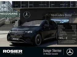 Schwarz / obsidianschwarz Gebraucht 2024 Mercedes EQE AMG 53 Premium Plus SUV | 99.845 €