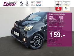 Schwarz Gebraucht 2021 Smart ForTwo Electric Drive Prime Cabrio | 15.480 € (Fairer Preis)