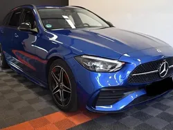 Blau Gebraucht 2021 Mercedes C300 AMG line Kombi | 29.990 € (Fairer Preis)