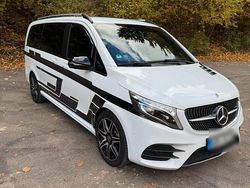 Weiß Gebraucht 2022 Mercedes V250 AMG line Van / Kleinbus | 52.490 € (Superpreis)