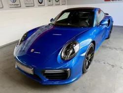 Blau Gebraucht 2016 Porsche 911 Turbo S Coupé | 116.991 € (Teuer)