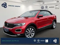 Kings red metallic Gebraucht 2021 VW T-Roc Cabriolet Style Cabrio | 25.499 € (Guter Preis)