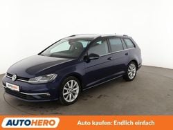 Blau Gebraucht 2018 VW Golf VII Highline Kombi | 16.320 € (Fairer Preis)