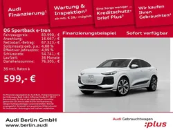 Gletscherweiß metallic Gebraucht 2025 Audi Q6 e-tron SUV | 83.990 € (Fairer Preis)