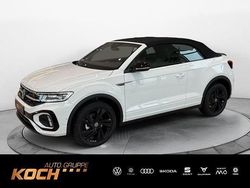 Pure white uni / schwarz Neu 2025 VW T-Roc Cabriolet R-line Cabrio | 49.900 € (Teuer)
