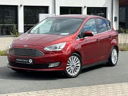 Cranberryrot Gebraucht 2017 Ford C-MAX Titanium Van / Kleinbus | 7.390 € (Fairer Preis)