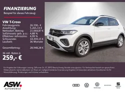 Pure white Gebraucht 2025 VW T-Cross Goal SUV | 26.330 € (Guter Preis)
