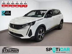 Perlmutt weiß Gebraucht 2024 Peugeot 5008 Allure Van / Kleinbus | 27.480 €
