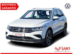 Oryxweiß perlmutteff ekt Gebraucht 2022 VW Tiguan Elegance SUV | 34.950 € (Teuer)