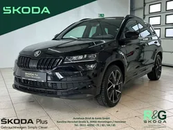 Schwarz Gebraucht 2021 Skoda Karoq SportLine SUV | 29.750 € (Guter Preis)