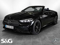 Metalliclack obsidianschwarz Gebraucht 2025 Mercedes CLE220 AMG Cabrio | 59.998 € (Fairer Preis)
