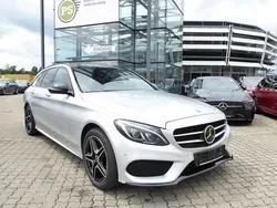 Silber Gebraucht 2018 Mercedes C220 AMG Limousine | 18.580 € (Fairer Preis)