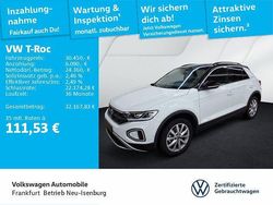 Weiß Gebraucht 2025 VW T-Roc Goal SUV | 30.450 € (Superpreis)