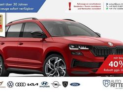 Rot Neu 2025 Skoda Karoq SportLine SUV | 43.990 € (Fairer Preis)