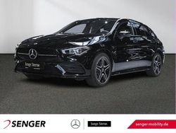 Schwarz Gebraucht 2021 Mercedes CLA250e Shooting Brake AMG line Kombi | 27.800 € (Fairer Preis)