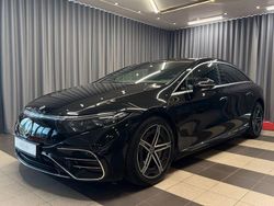 Schwarz Gebraucht 2023 Mercedes EQS450+ AMG line Limousine | 62.990 € (Superpreis)
