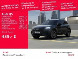 Schwarz Gebraucht 2022 Audi Q5 S-Line SUV | 39.850 € (Fairer Preis)
