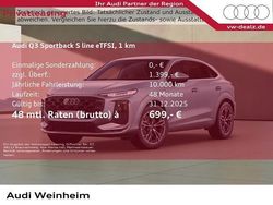 Grau (pfeilgrau perleffekt) Neu 2025 Audi Q3 Sportback Ambiente SUV | 54.931 € (Guter Preis)