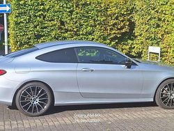 Silber Gebraucht 2022 Mercedes C200 AMG line Coupé | 34.500 € (Superpreis)