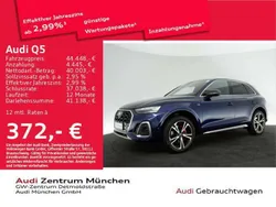 Navarrablau metallic Gebraucht 2023 Audi Q5 S-Line SUV | 48.483 € (Etwas zu teuer)