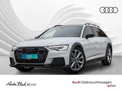Weiß (gletscherweiß metallic) Gebraucht 2025 Audi A6 Allroad Ambiente Kombi | 63.440 € (Etwas zu teuer)