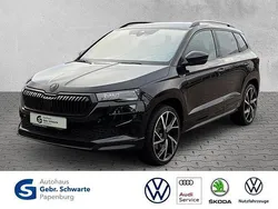 Schwarz Gebraucht 2023 Skoda Karoq SportLine SUV | 36.799 € (Etwas zu teuer)