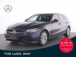 Blau Gebraucht 2024 Mercedes C220 Avantgarde Limousine | 36.499 € (Superpreis)