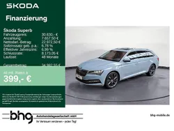 Patina grau/ sonderfarbe Gebraucht 2021 Skoda Superb Style Kombi | 30.630 € (Etwas zu teuer)