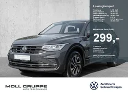 Grau Gebraucht 2021 VW Tiguan Life SUV | 26.250 € (Guter Preis)