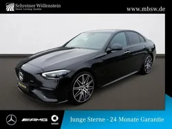 Schwarz obsidianschwarz metall Gebraucht 2023 Mercedes C43 AMG AMG Limousine | 59.870 € (Fairer Preis)