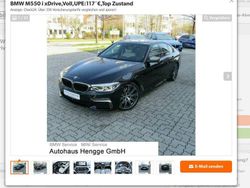Schwarz Gebraucht 2018 BMW M550 M Sport Limousine | 44.400 € (Etwas zu teuer)