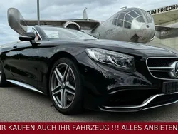 Obsidianschwarz metalliclack Gebraucht 2016 Mercedes S63 AMG AMG Cabrio | 104.900 € (Etwas zu teuer)