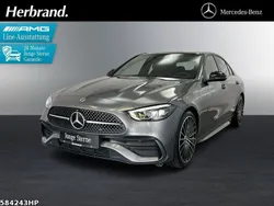 Selenitgrau Gebraucht 2024 Mercedes C300 AMG Limousine | 52.550 € (Teuer)