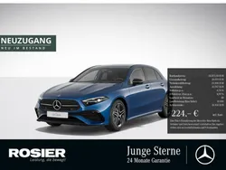 Blau / spektralblau (metallic) Gebraucht 2024 Mercedes 200 AMG Coupé | 34.073 € (Fairer Preis)