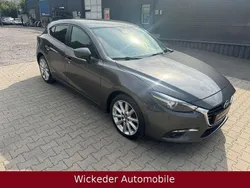 Machine grey Gebraucht 2018 Mazda 3 Sports-Line Limousine | 15.990 € (Fairer Preis)