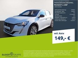 Schneeweiß Gebraucht 2022 Peugeot e-208 Active Kleinwagen | 14.680 € (Guter Preis)