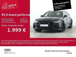 Mythosschwarz metallic Gebraucht 2025 Audi RS6 Performance Kombi | 156.890 € (Superpreis)